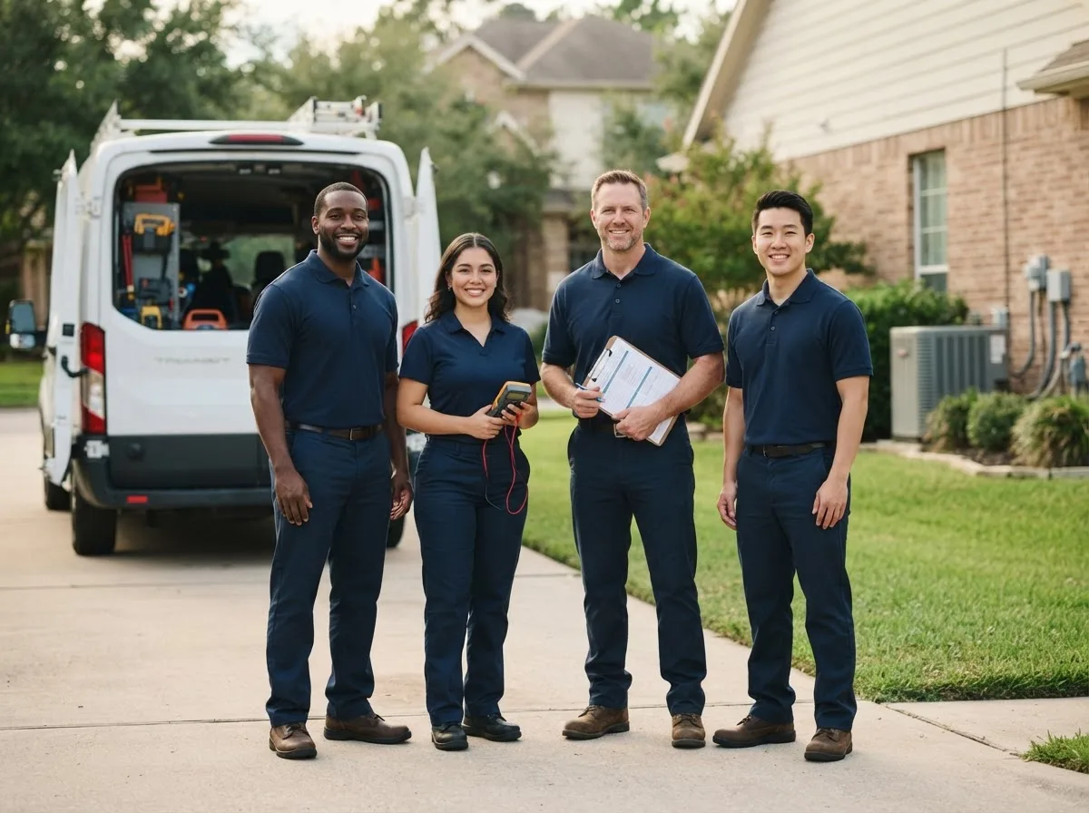 Certified HVAC technician near Farmer, OH